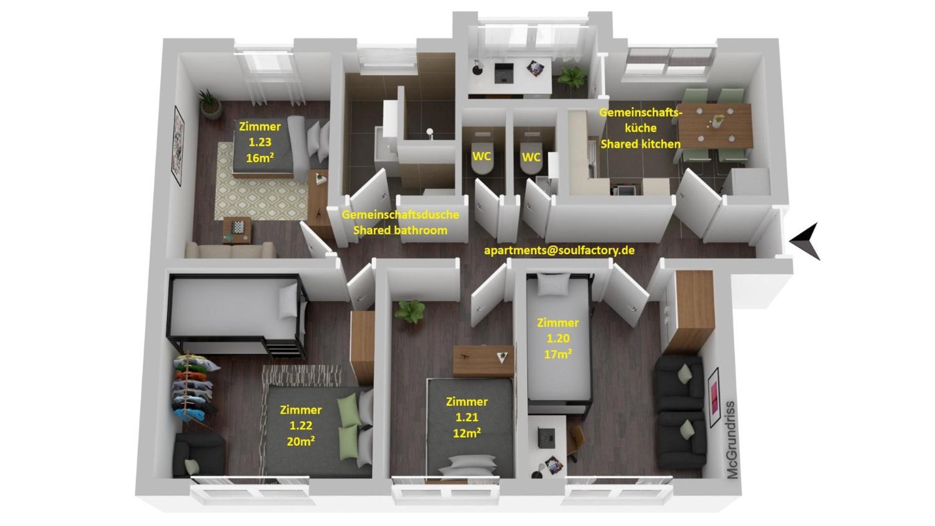 Homestay Soulfactory Budget